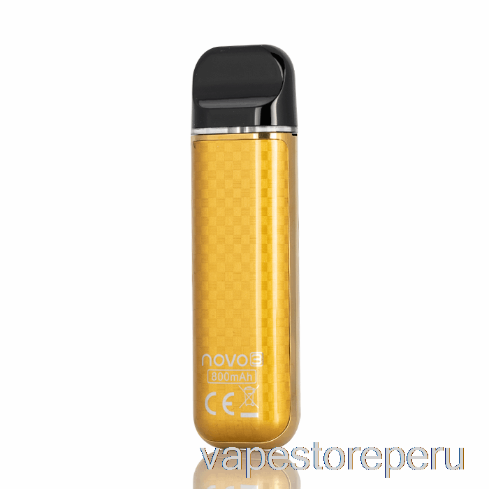 Vape Recargable Smok Novo 3 25w Pod System Fibra De Carbono Dorado